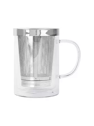 CRISTEL FRANCE | Teebecher VERBENA 0,4l Glas/Edelstahl | 
